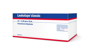 LEUKOTAPE Classic 3,75 cmx10 m weiß