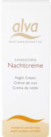 SANDDORN KOSMETIK Nachtcreme alva