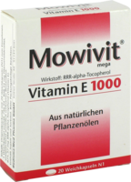 MOWIVIT Vitamin E 1000 Kapseln