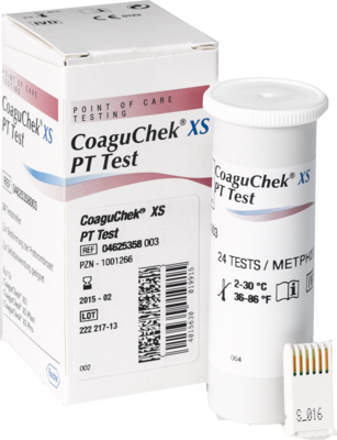 COAGUCHEK XS PT Test