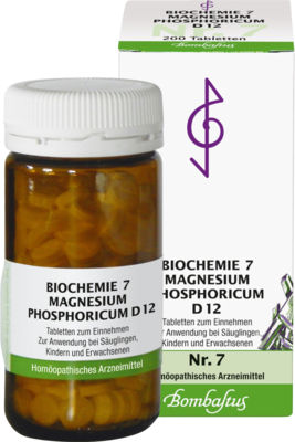 BIOCHEMIE 7 Magnesium phosphoricum D 12 Tabletten