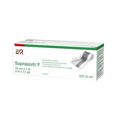 SUPRASORB F Folien-Wundverb.10 cmx1 m unste.Rolle