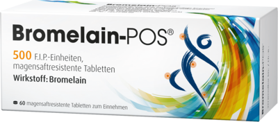 BROMELAIN POS magensaftresistente Tabletten