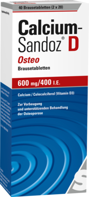 CALCIUM SANDOZ D Osteo Brausetabletten