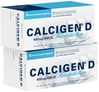 CALCIGEN D 600 mg/400 I.E. Kautabletten