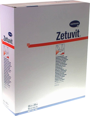 ZETUVIT Saugkompressen steril 20x20 cm