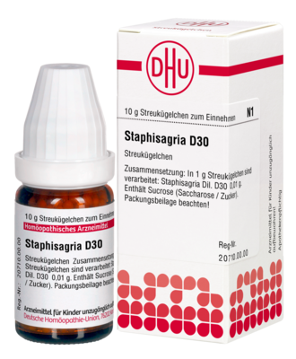 STAPHISAGRIA D 30 Globuli