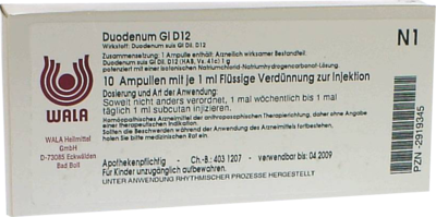 DUODENUM GL D 12 Ampullen