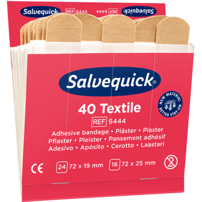 SALVEQUICK Pflasterstrips elastisch Refill 6444