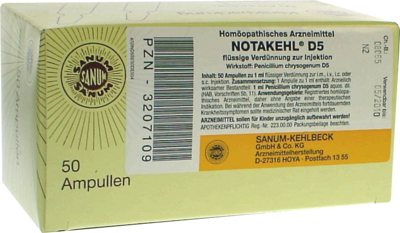 NOTAKEHL D 5 Ampullen