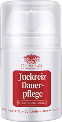 DERMAPLAN Juckreiz Dauer Pflege Creme Pumpflasche