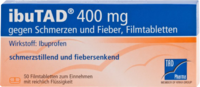 IBUTAD 400 mg gegen Schmerzen und Fieber Filmtabl.