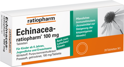 ECHINACEA-RATIOPHARM 100 mg Tabletten