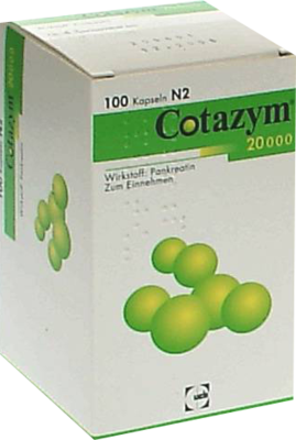 COTAZYM 20.000 Pellets magensaftresistente Kapseln