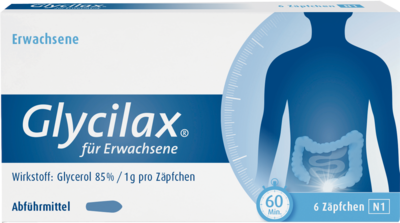 GLYCILAX Suppositorien für Erwachsene