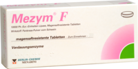 MEZYM F magensaftresistente Tabletten