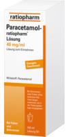 PARACETAMOL-ratiopharm Lösung