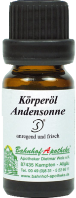 KÖRPERÖL Andensonne