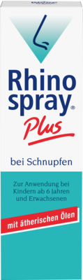 RHINOSPRAY plus b.Schnupfen m.Feindosierer