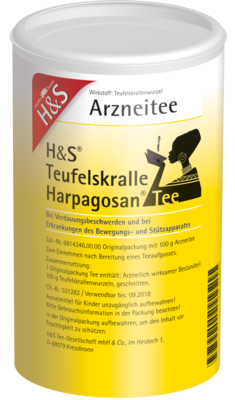 H&S Teufelskralle Harpagosan-Tee Dose