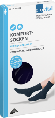 PROVITAL Komfortsocken women Gr.39-42 schwarz