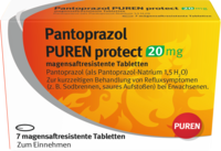 PANTOPRAZOL PUREN protect 20 mg magensaftres.Tabl.