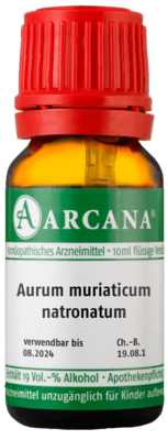 AURUM MURIATICUM NATRONATUM LM 26 Dilution