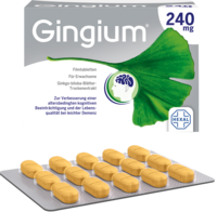 GINGIUM 240 mg Filmtabletten