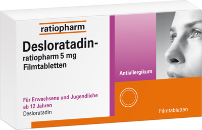 DESLORATADIN-ratiopharm 5 mg Filmtabletten