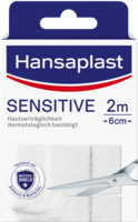 HANSAPLAST Sensitive Pflast.hypoallergen 6 cmx2 m