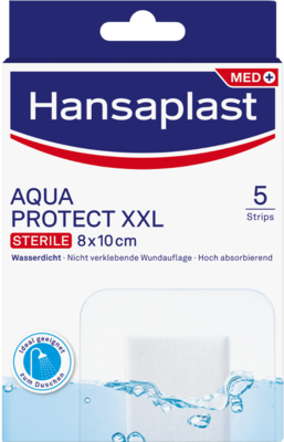 HANSAPLAST Aqua Protect Wundverb.steril 8x10 cm