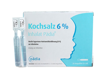 KOCHSALZ 6% Inhalat Pädia Ampullen