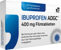 IBUPROFEN ADGC 400 mg Filmtabletten