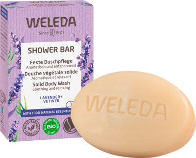 WELEDA feste Duschpflege Lavender+Vetiver